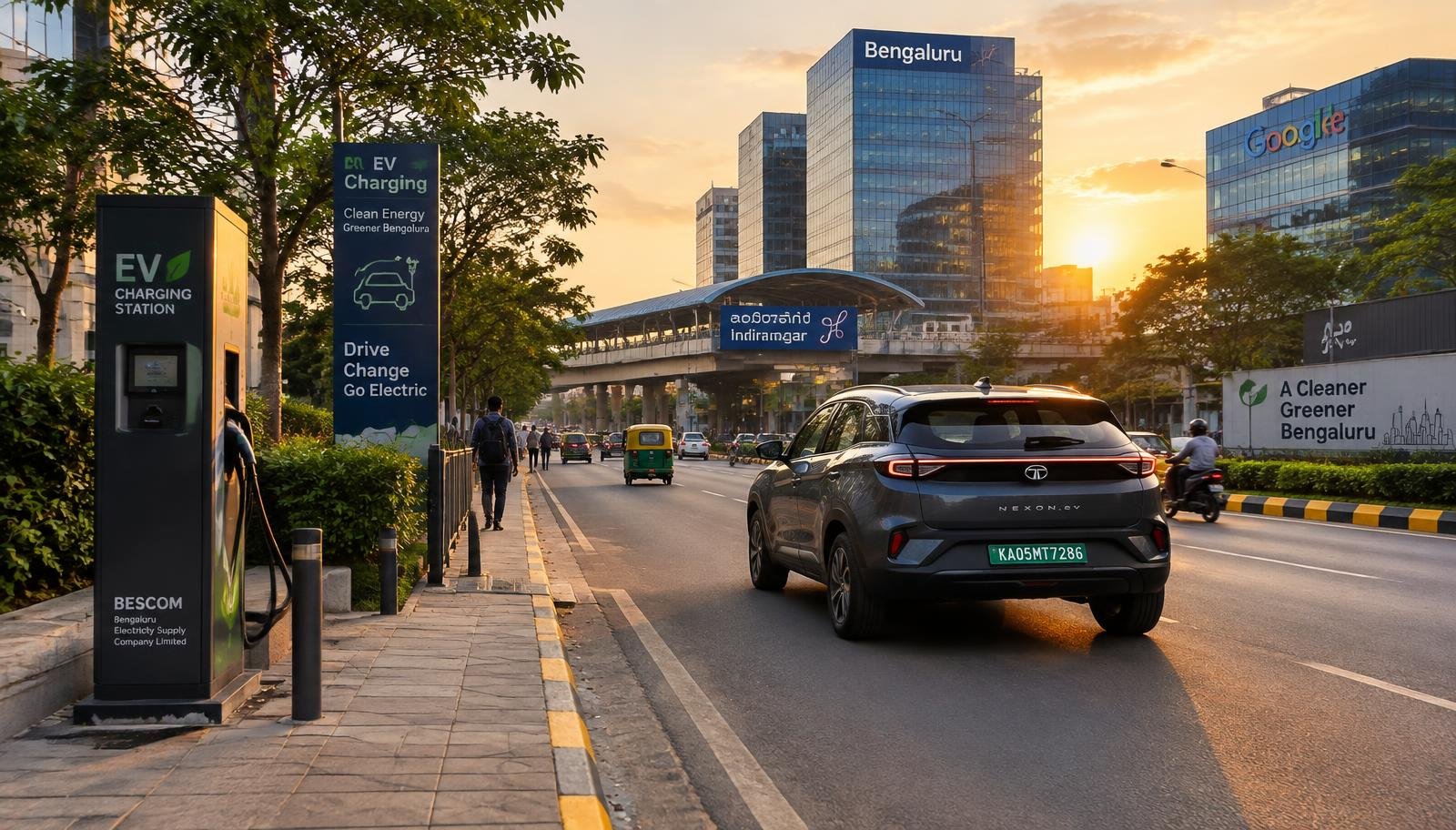 EV charging network expansion and investment across cities